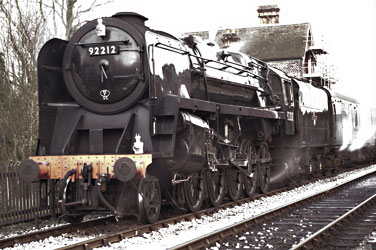 92212 on the Rail Ale train at Sheffield Park - Neal Ball - 13 April 2012
