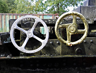 Result of pressure washing the steam crane - Derek Hayward - 15 September 2012