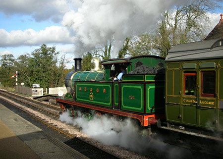 H-class leaves Sheffield Park - Peter Edwards - 30 October 2012