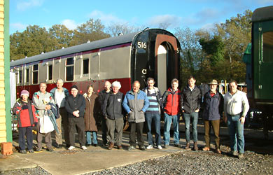 FOMD participants with Dave Clarke - David Chappell - 4 Nov 2012