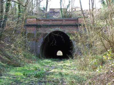 Eastern portal of Lywood Tunnel - early 2007 - Derek Hayward
