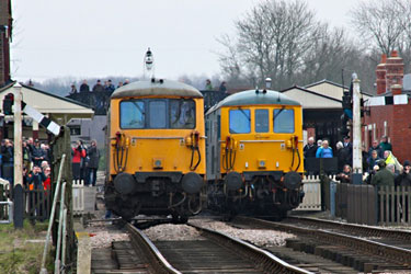 73s take over at Sheffield Park - Steve Lee - 28 March 2013