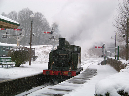 E4 approaches Horsted on test run - Mick Ralph - 20 January 2013