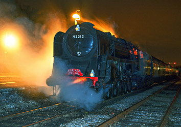 9F at Horsted Keynes for the Rail Ale train - Neal Ball - 5 April 2013