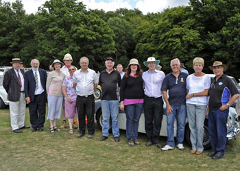 The organising team for the Vintage Weekend - Derek Hayward - 11 Aug 2013