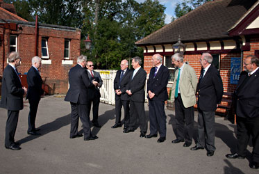 HRH The Duke of Gloucester meets the NEP volunteers - John Sandys - 10 Oct 2013