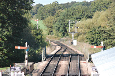 The array of LBSCR Signals to the north of Sheffield Park - Mark Tickner - 6 Oct 2013