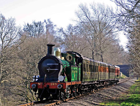 H-class with the Edwardian set at Mill Place Farm - Derek Hayward - 9 March 2014