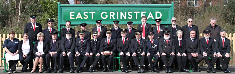 East Grinstead Station Staff official photo - 23 March 2014