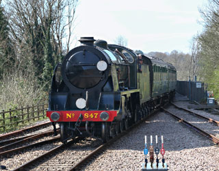 847 at East Grinstead - Brian Lacey - 1 April 2014