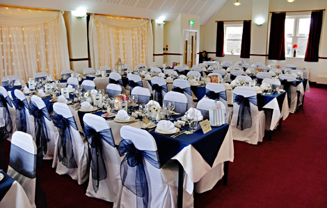 Birch Grove Suite set out for the wedding reception - Derek Hayward - 5 April 2014