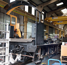 Q-class in loco works - John Sandys - 2 June 2014