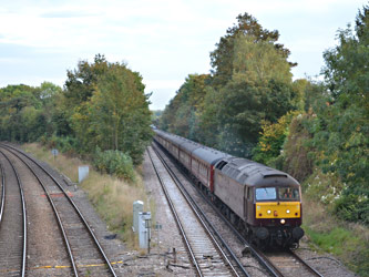 47237 passing Hurst Green Junction - Andrew Crampton - 2 Oct 2014