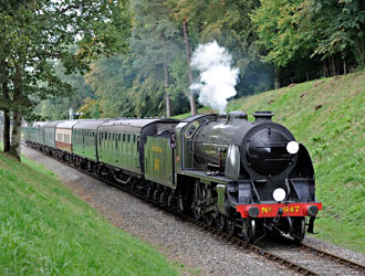 S15 with special train at Mill Place Cutting - Derek Hayward - 2 Oct 2014