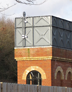Water level gauge at East Grinstead - Mike Hopps - February 2015