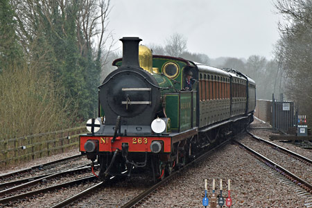 H-class arrives at East Grinstead - Brian Lacey - 28 February 2015