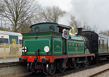 H-class ready to leave East Grinstead - Brian Lacey - 18 February 2015