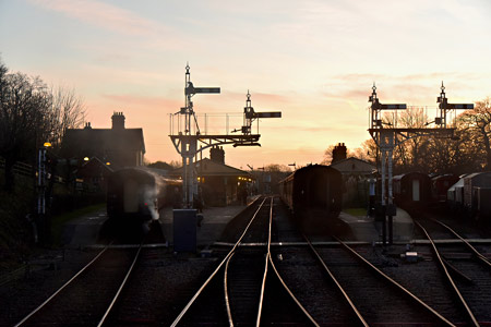 Sunset over Horsted Keynes - Brian Lacey - 2 January 2015