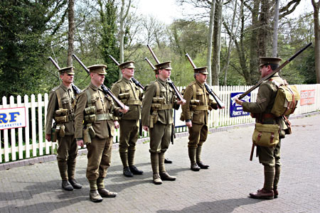 10th Essex on parade - Clive Emsley - 25 April 2015