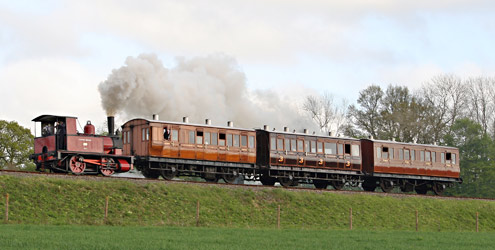 Baxter with test train - David Long - 3 May 2015