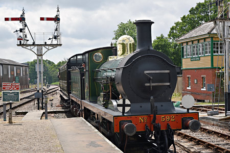 C-class arrives at Horsted Keynes - Brian Lacey - 13 June 2015