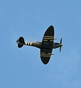 Spitfire over Sheffield Park - Brian Lacey - 6 June 2015