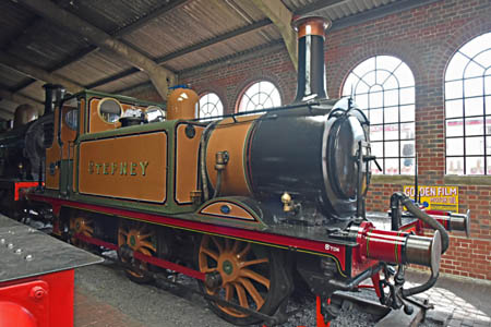 Stepney on display in the shed at Sheffield Park - Brian Lacey - 20 June 2015
