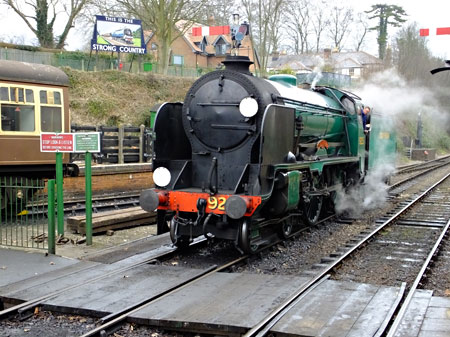 'Cheltenham' at the Mid Hants Railway - Keith Duke - February 2015