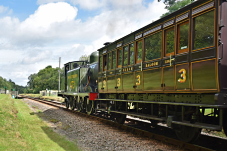 E4 and 3360 at West Hoathly - Brian Lacey - 3 August 2015