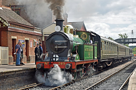 H-class departs from Sheffield Park - Brian Lacey - 30 July 2015