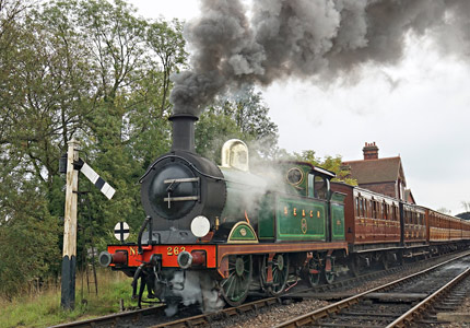H-class on departure from Sheffield Park - Brian Lacey - 10 October 2015