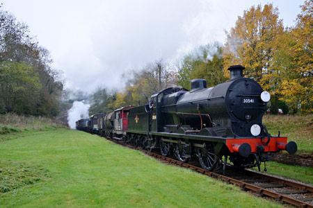 Q-class with the goods at West Hoathly - Andrew Crampton - 31 October 2015