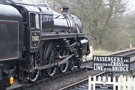 No.73082 at Sheffield Park - Peter Wilson - 13 February 2016