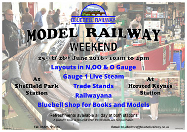 Model Railway Weekend Poster - Mike Hopps