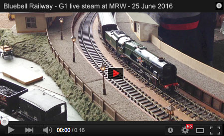  G1 Live Steam at the 2016 Bluebell Railway Model Railway Weekend