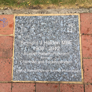 Bernard Holden Memorial Stone - Robert Hayward - 28 August 2016