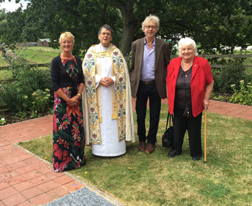 Father John with Holden family members - Robert Hayward - 28 August 2016
