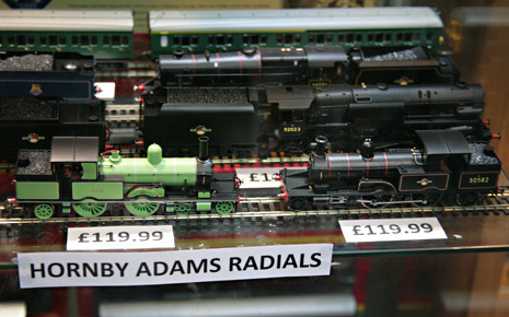 Hornby Adams Radials in the shop at Sheffield Park - John Sandys - 12 July 2016