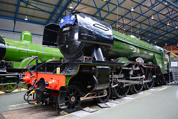 Flying Scotsman at the NRM - Phil Brown - April 2016