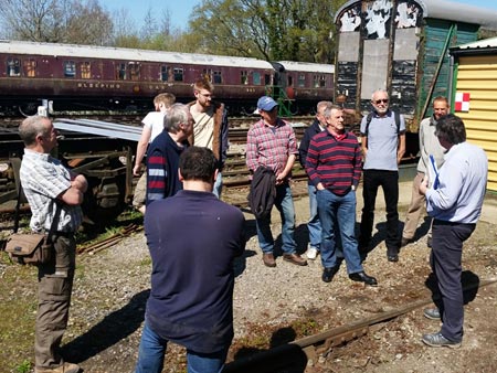 Find Out More Day tour at Horsted Keynes - Martin Lawrence - 9 April 2017