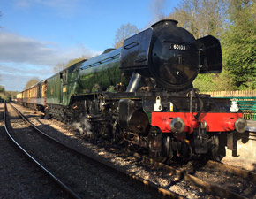 'Flying Scotsman' with the Breakfast Pullman - Roy Watts - 13 April 2017