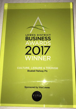 Culture, Leisure and Tourism award in the Lewes District Business Awards