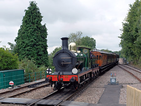 65 with vintage train at East Grinstead - Brian Lacey - 16 September 2017