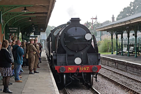 S15 at 1940s Horsted Keynes - Brian Lacey - 23 September 2017