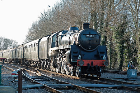 Camelot approaches East Grinstead - Brian Lacey - 28 December 2017