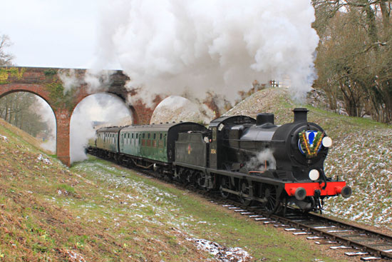 Q-class with School special at West Hoathly - Brian Lacey - 16 March 2018