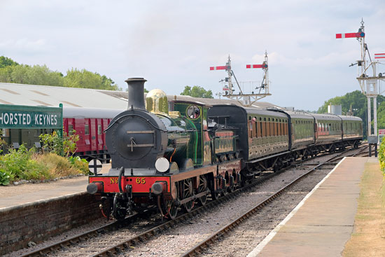 SECR O1-class at Horsted Keynes - Brian Lacey - 21 July 2018