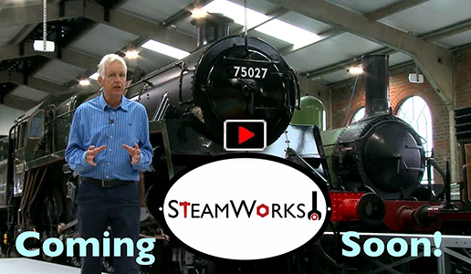 Updated video previewing the new SteamWorks! locomotive display