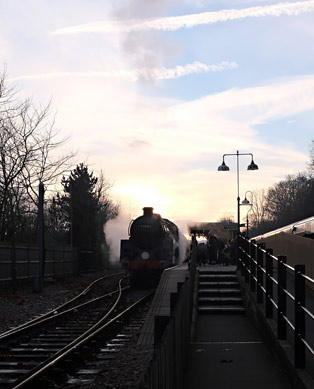 Camelot at sunset at East Grinstead - Brian Lacey - 27 December 2018