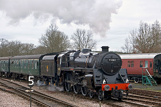 Camelot approaches Horsted Keynes - Brian Lacey - 31 December 2018